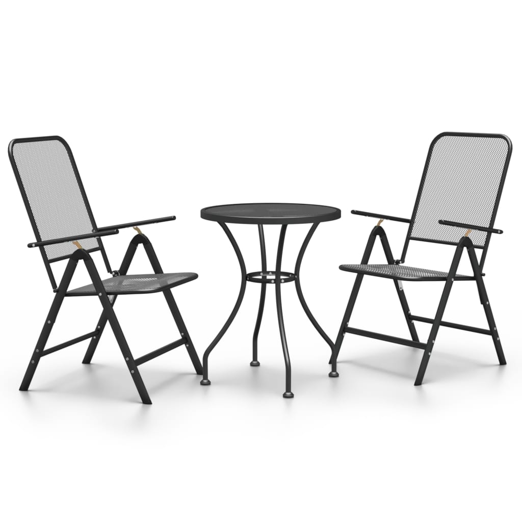 vidaXL Garden Dining Set | Anthracite