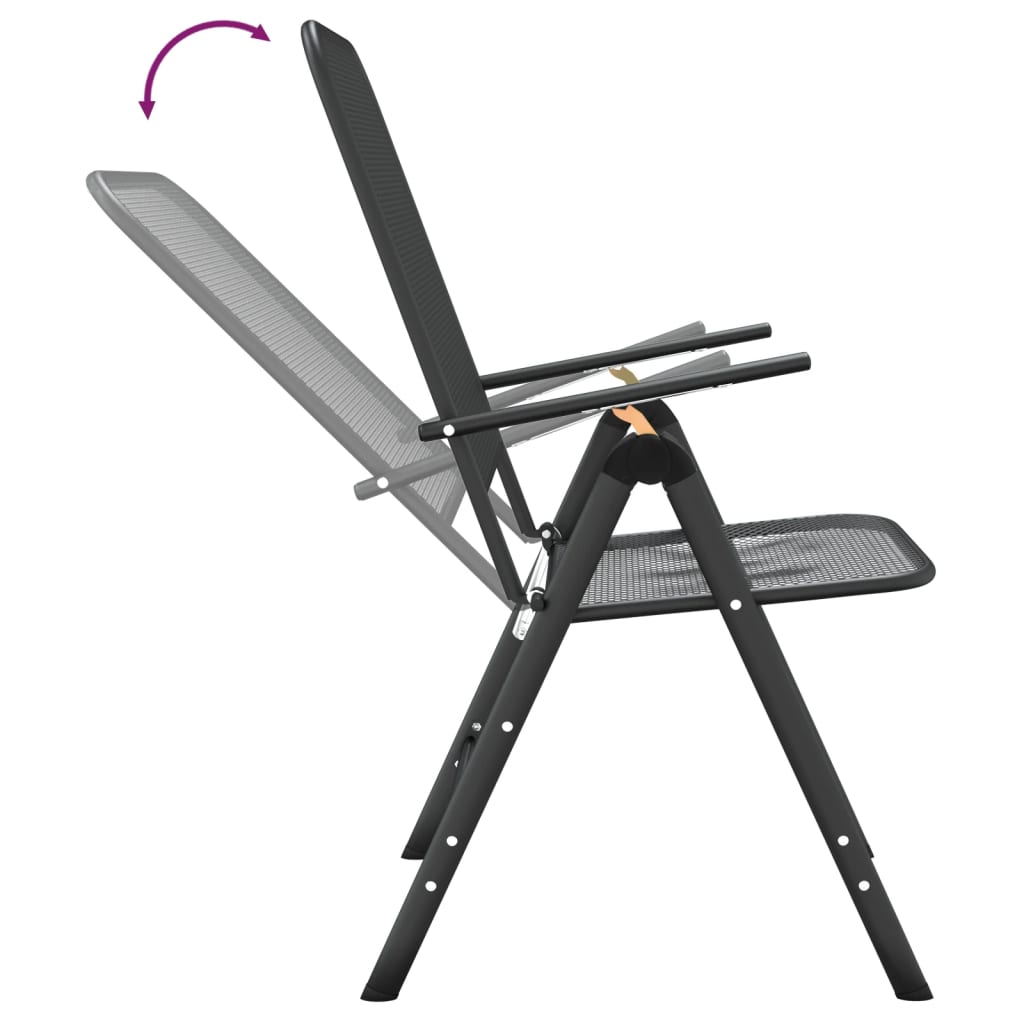vidaXL Garden Dining Set | Anthracite