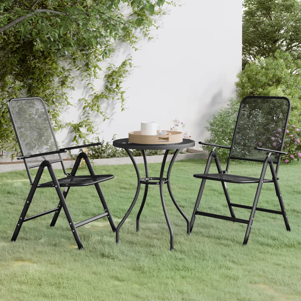 vidaXL Garden Dining Set | Anthracite