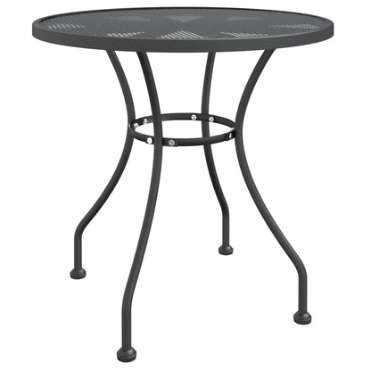 vidaXL Garden Dining Set | Anthracite | Expanded metal mesh with e-coating