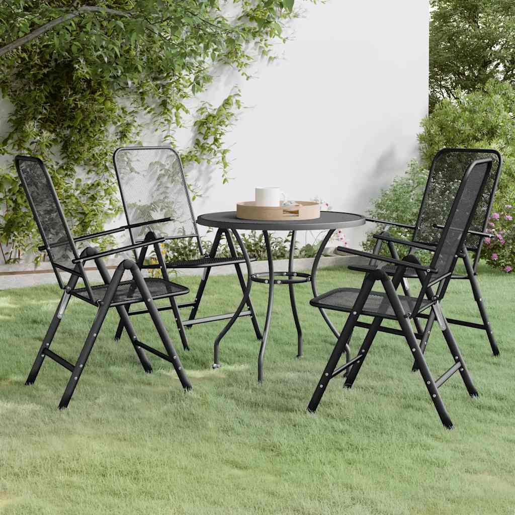 vidaXL Garden Dining Set | Anthracite