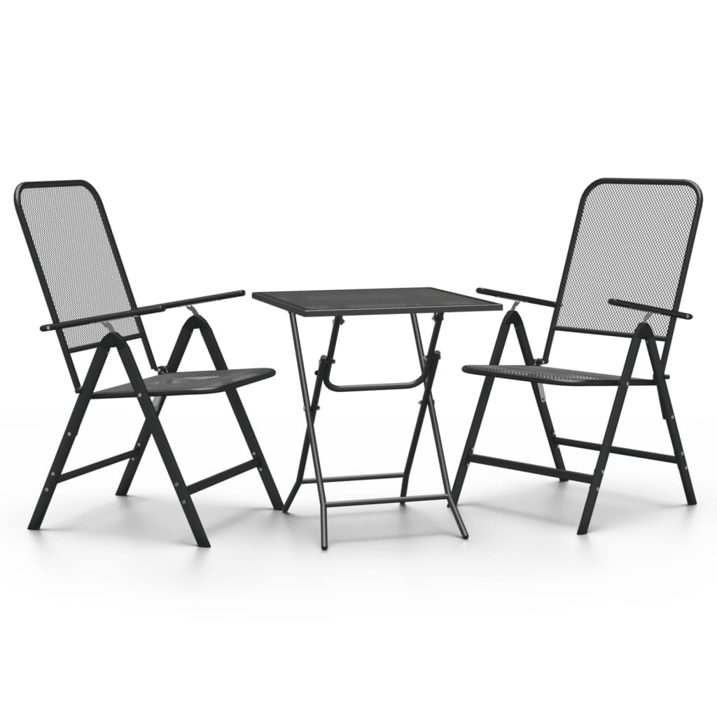 vidaXL Garden Dining Set | Anthracite