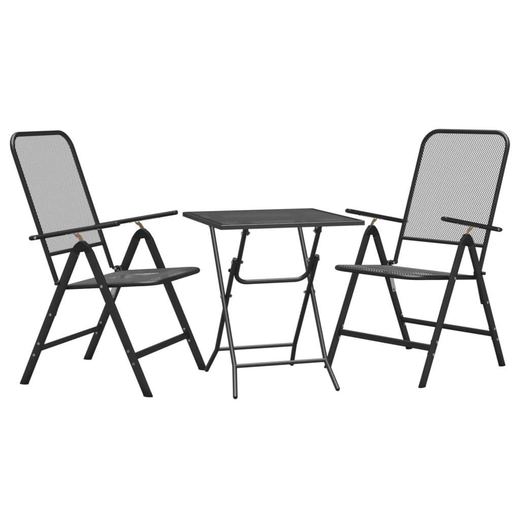 vidaXL Garden Dining Set | Anthracite