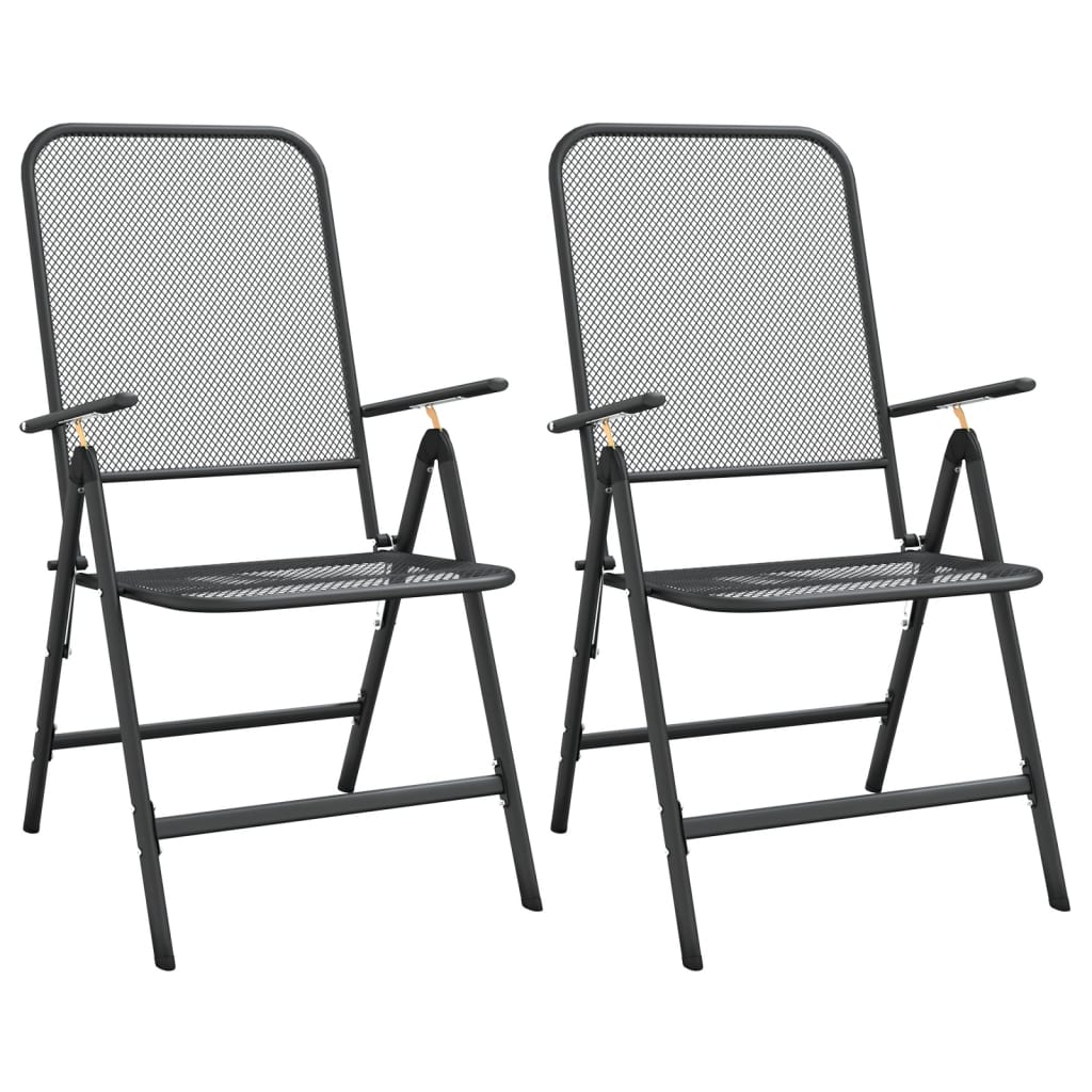 vidaXL Garden Dining Set | Anthracite