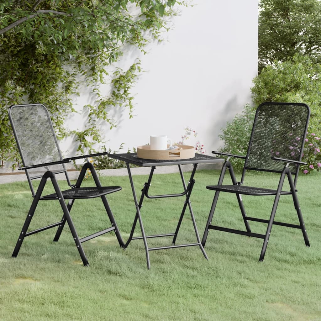 vidaXL Garden Dining Set | Anthracite