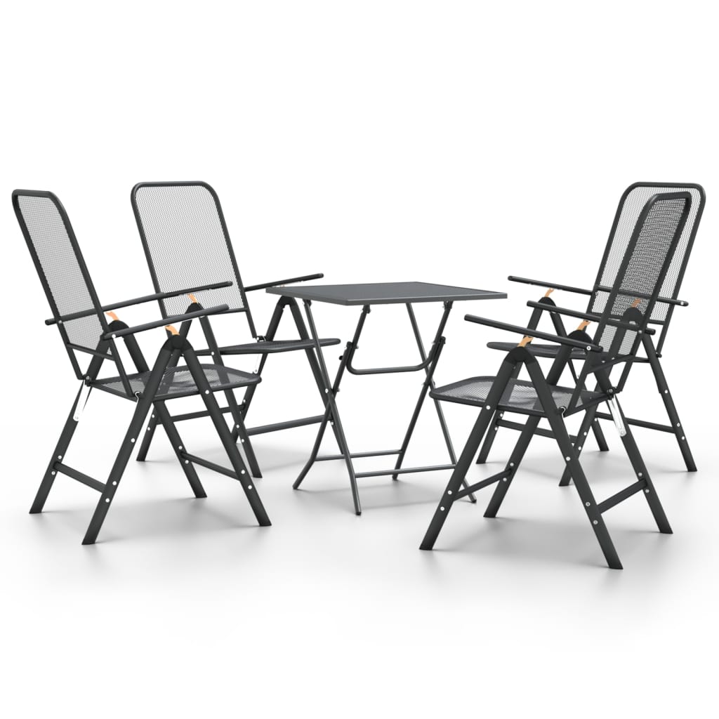 vidaXL Garden Dining Set | Anthracite