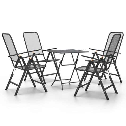 vidaXL Garden Dining Set | Anthracite