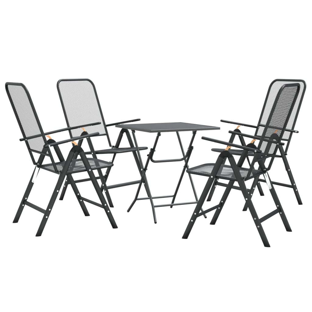 vidaXL Garden Dining Set | Anthracite