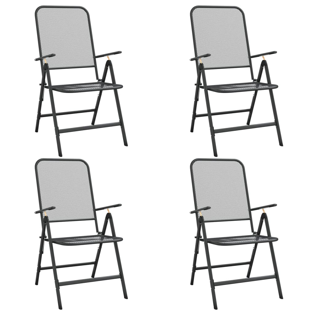 vidaXL Garden Dining Set | Anthracite