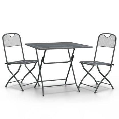 vidaXL Garden Dining Set | Anthracite