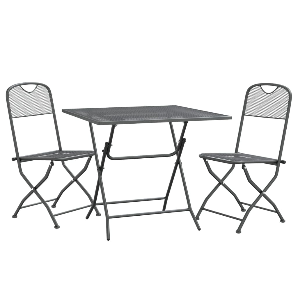 vidaXL Garden Dining Set | Anthracite