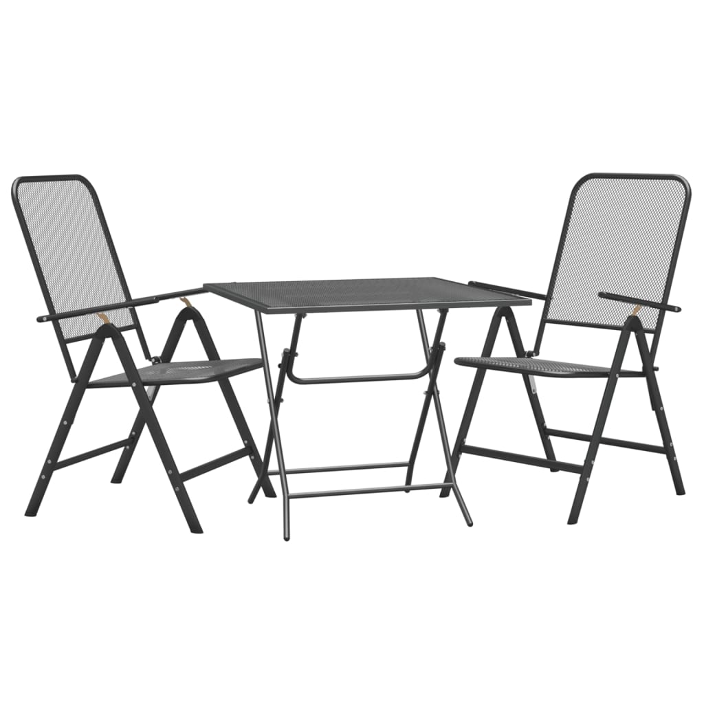 vidaXL Garden Dining Set | Anthracite