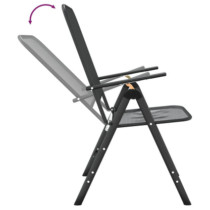 vidaXL Garden Dining Set | Anthracite