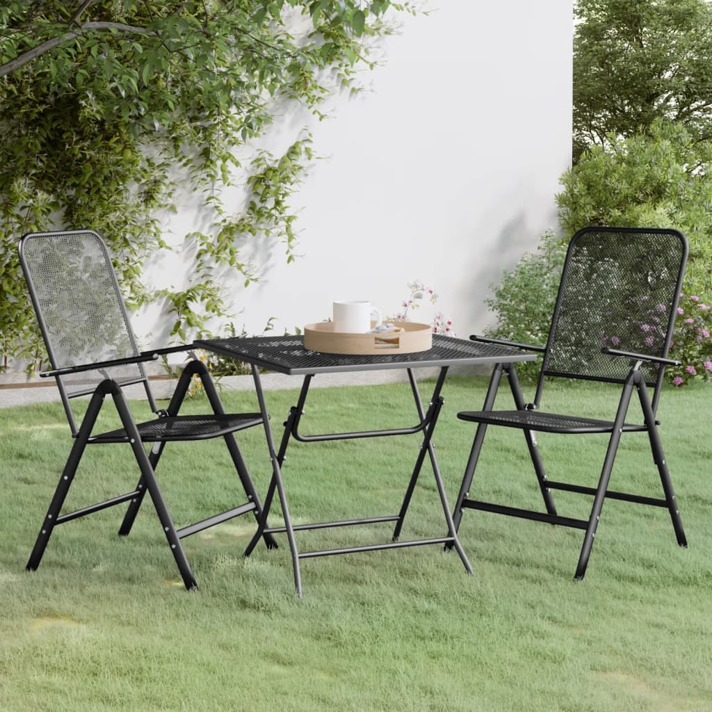 vidaXL Garden Dining Set | Anthracite