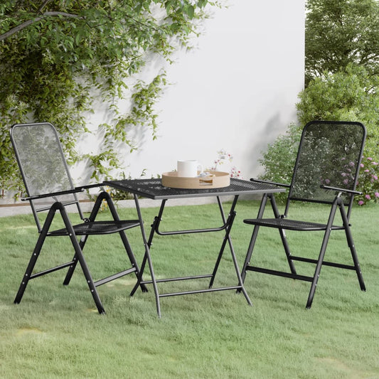 vidaXL Garden Dining Set | Anthracite