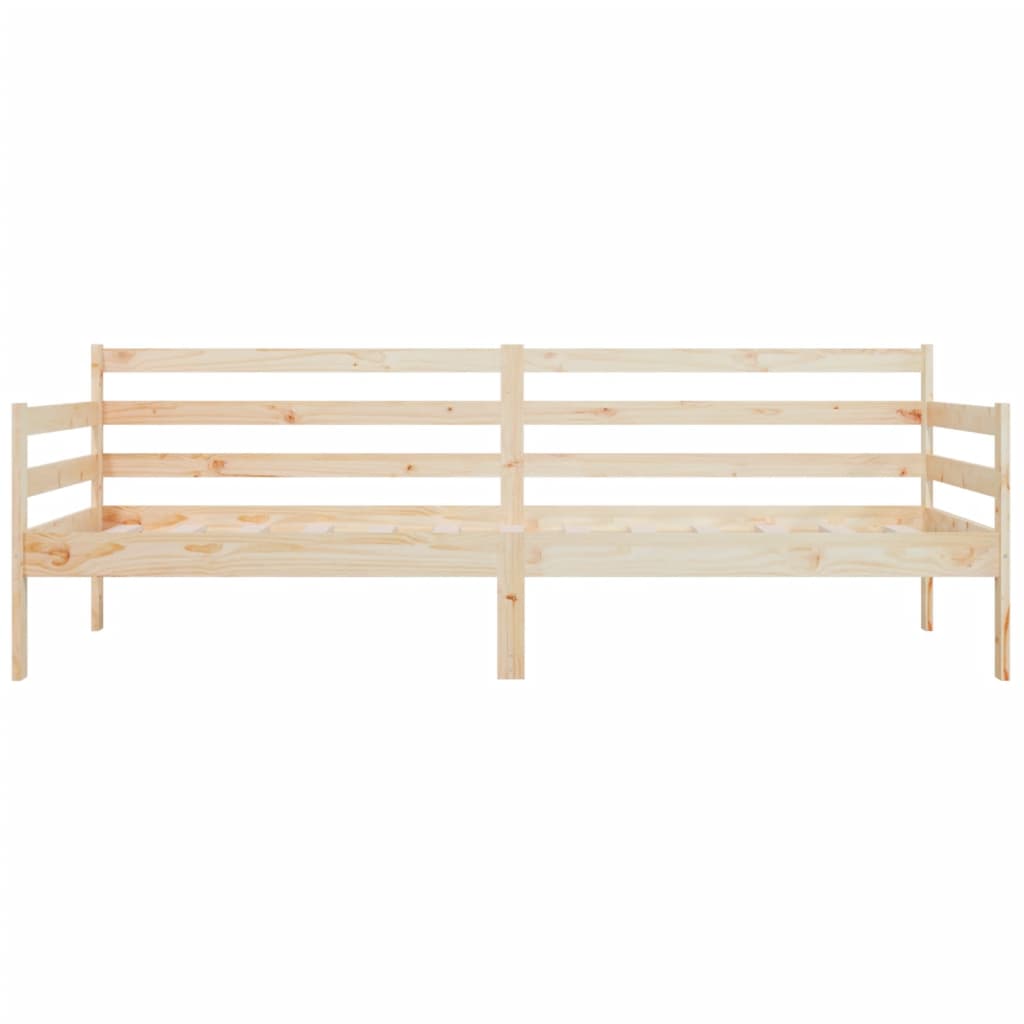 vidaXL Day Bed without Mattress 90x190cm Solid Wood Pine