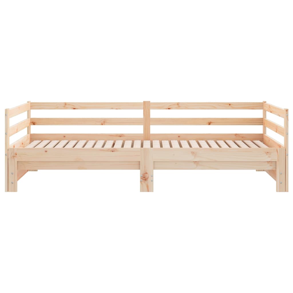 vidaXL Pull-out Day Bed without Mattress 90x190 cm