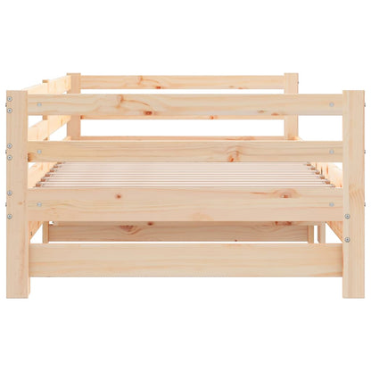vidaXL Pull-out Day Bed without Mattress 90x190 cm