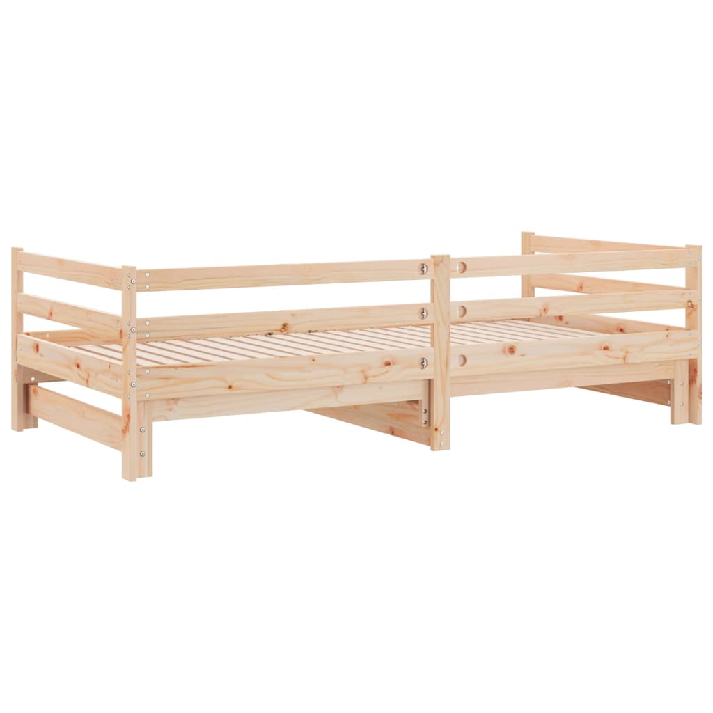 vidaXL Pull-out Day Bed without Mattress 90x190 cm
