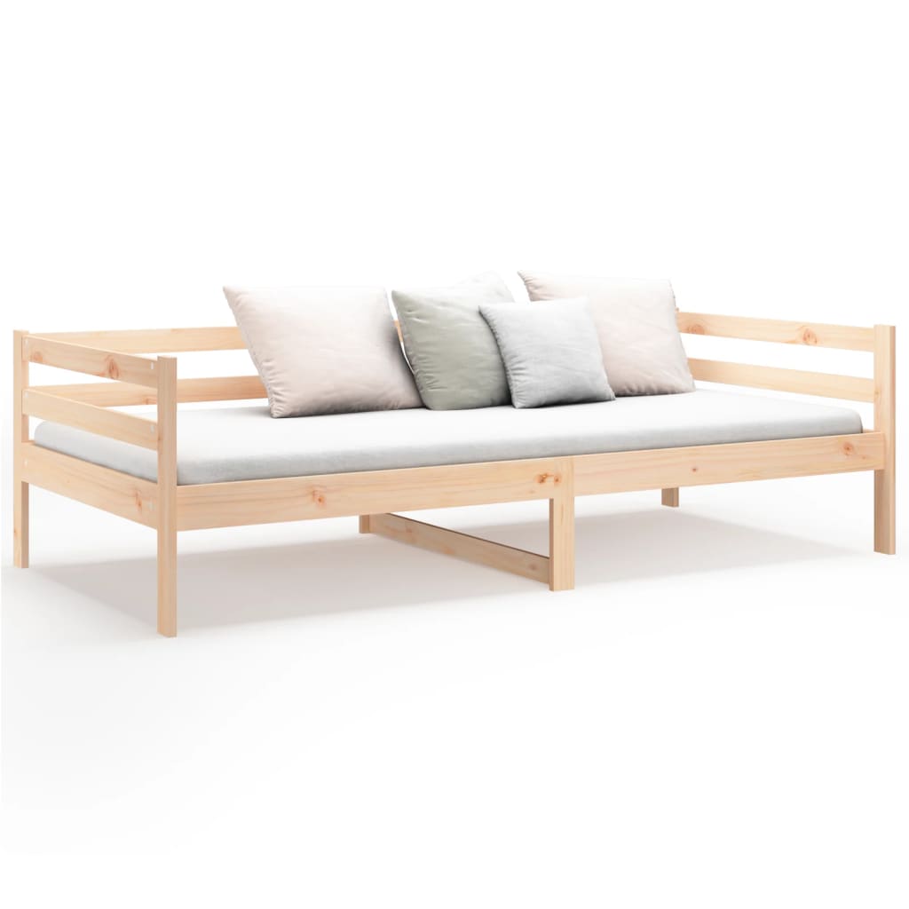 vidaXL Day Bed without Mattress 80x200cm Solid Wood Pine