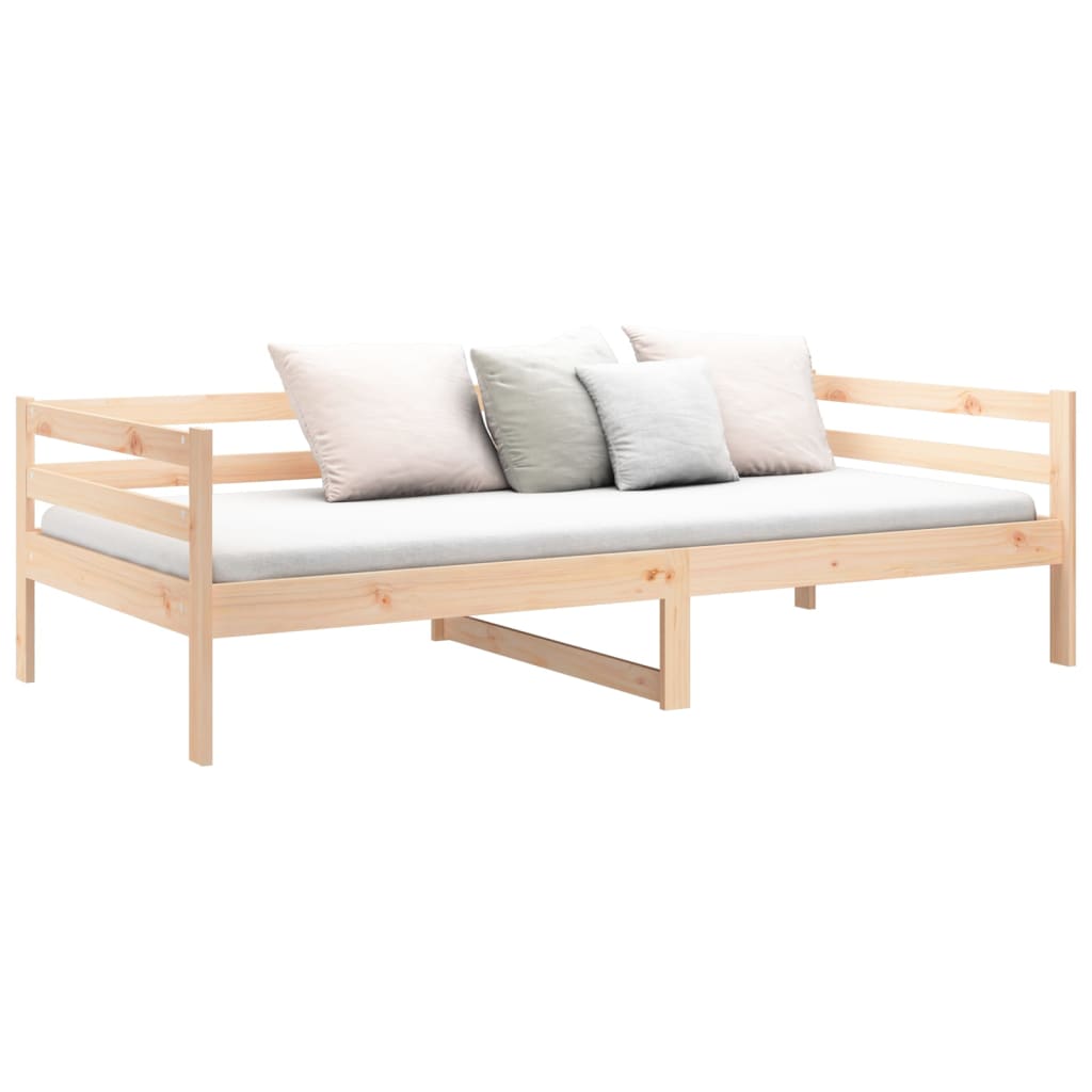 vidaXL Day Bed without Mattress 80x200cm Solid Wood Pine