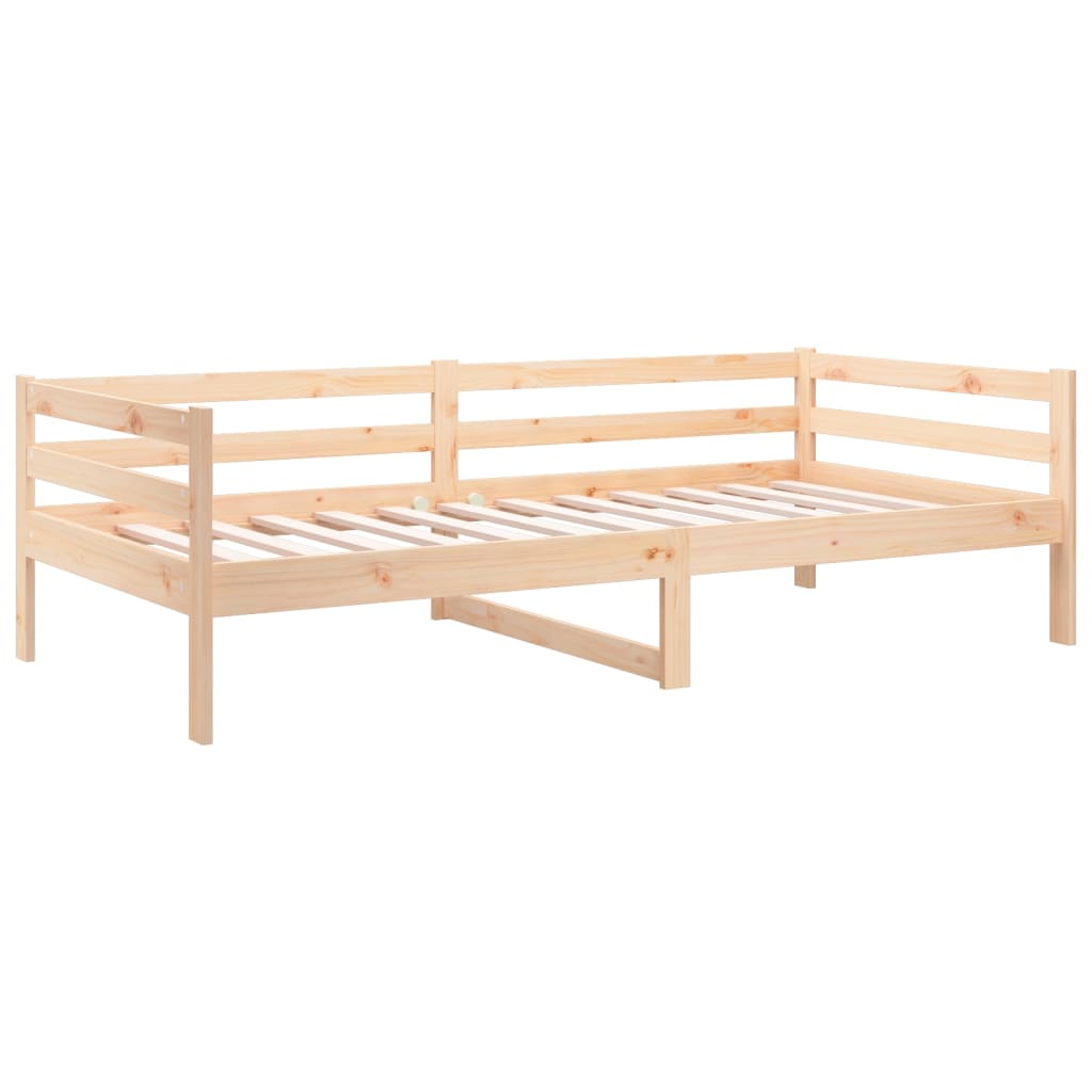 vidaXL Day Bed without Mattress 80x200cm Solid Wood Pine