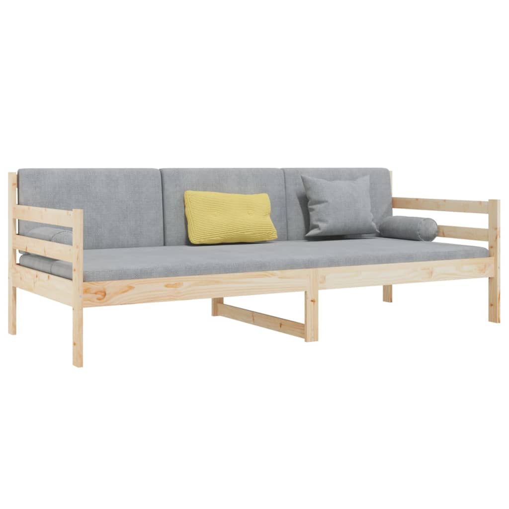 vidaXL Day Bed without Mattress 80x200cm Solid Wood Pine