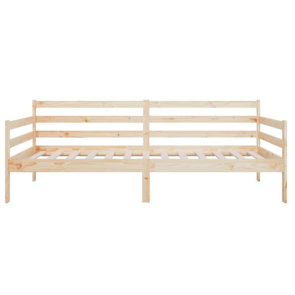 vidaXL Day Bed without Mattress 80x200cm Solid Wood Pine