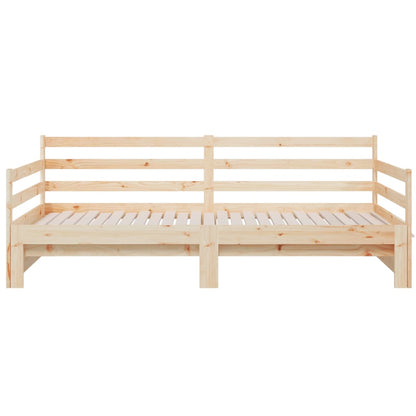 vidaXL Pull-out Day Bed without Mattress 2x(80x200)cm