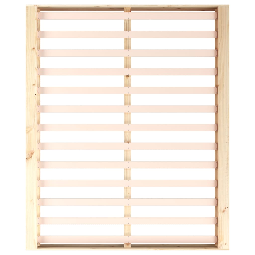 vidaXL Bed Frame without Mattress 160x200 cm Solid Wood