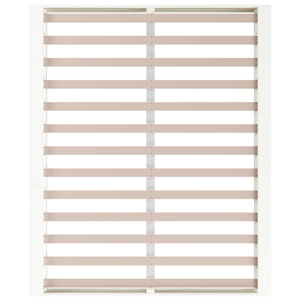 vidaXL Bed Frame | White | Solid Pine Wood | Double | Bed Frame | Rectangular