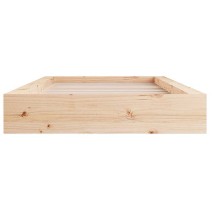 vidaXL Bed Frame without Mattress 90x200 cm Solid Wood