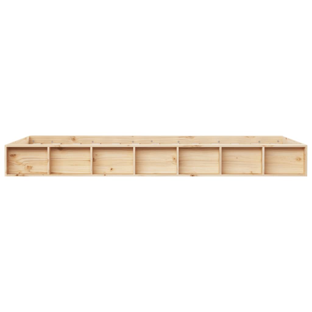 vidaXL Bed Frame without Mattress 90x200 cm Solid Wood