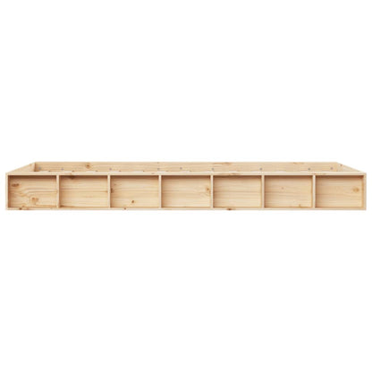 vidaXL Bed Frame without Mattress 90x200 cm Solid Wood