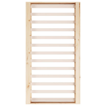 vidaXL Bed Frame without Mattress 75x190 cm Small Single Small Single Solid Wood