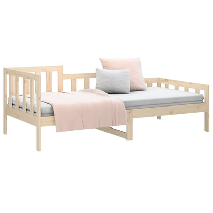 vidaXL Day Bed without Mattress 80x200 cm Solid Wood Pine