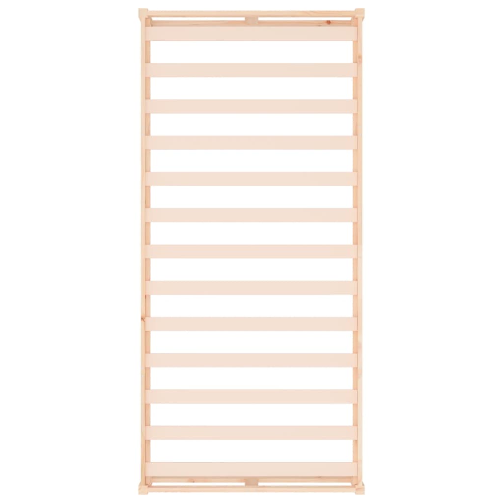 vidaXL Bed Frame without Mattress 90x200 cm Solid Wood