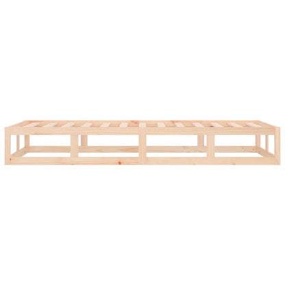 vidaXL Bed Frame without Mattress 90x200 cm Solid Wood