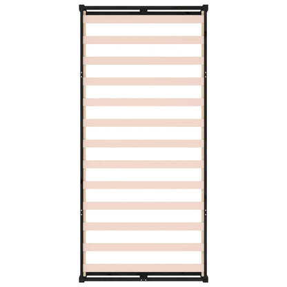 vidaXL Bed Frame without Mattress Black 90x200 cm Solid Wood