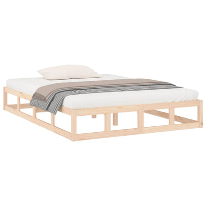 vidaXL Bed Frame without Mattress 120x200 cm Solid Wood