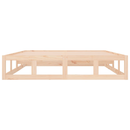 vidaXL Bed Frame without Mattress 120x200 cm Solid Wood