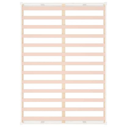 vidaXL Bed Frame without Mattress White 120x200 cm Solid Wood