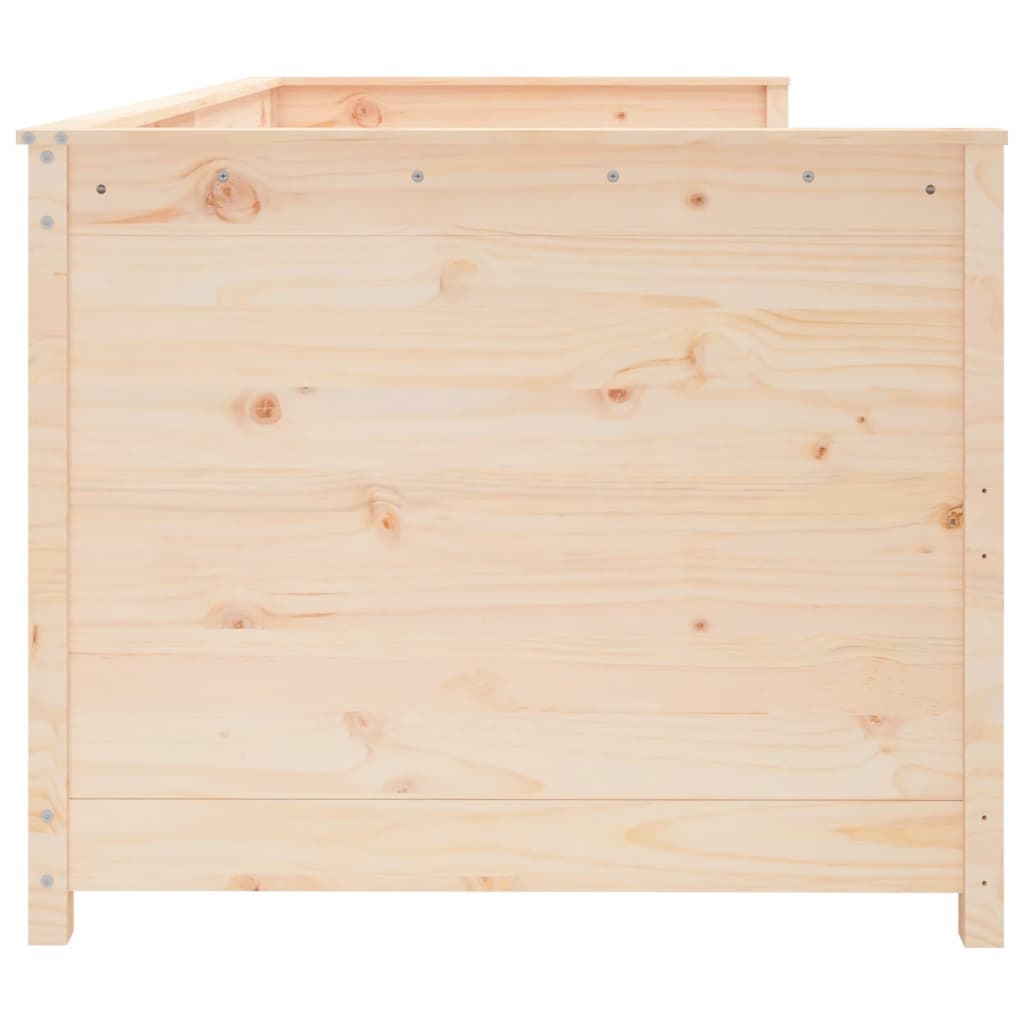 vidaXL Day Bed without Mattress 90x190 cm Single  Solid Wood Pine