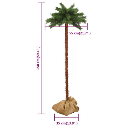 vidaXL Christmas Tree with LEDs 150 cm