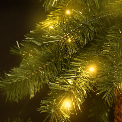 vidaXL Christmas Tree with LEDs 210 cm