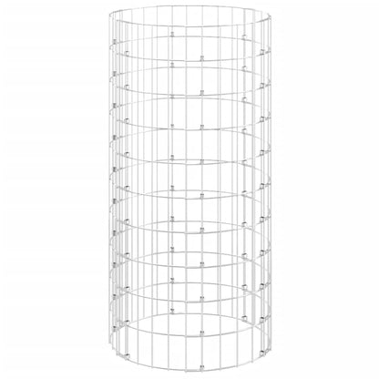 vidaXL Garden Composter Ø50x100 cm Galvanised Steel