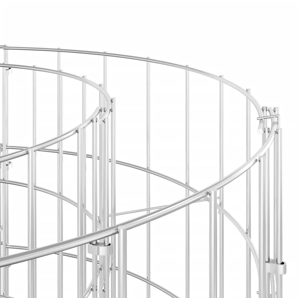 vidaXL Garden Composter Ø100x100 cm Galvanised Steel