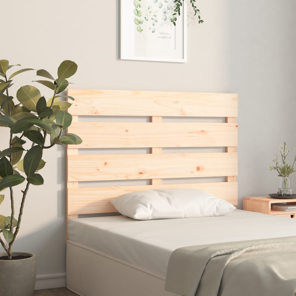 821327 vidaXL Headboard 90x3x80 cm Solid Wood Pine