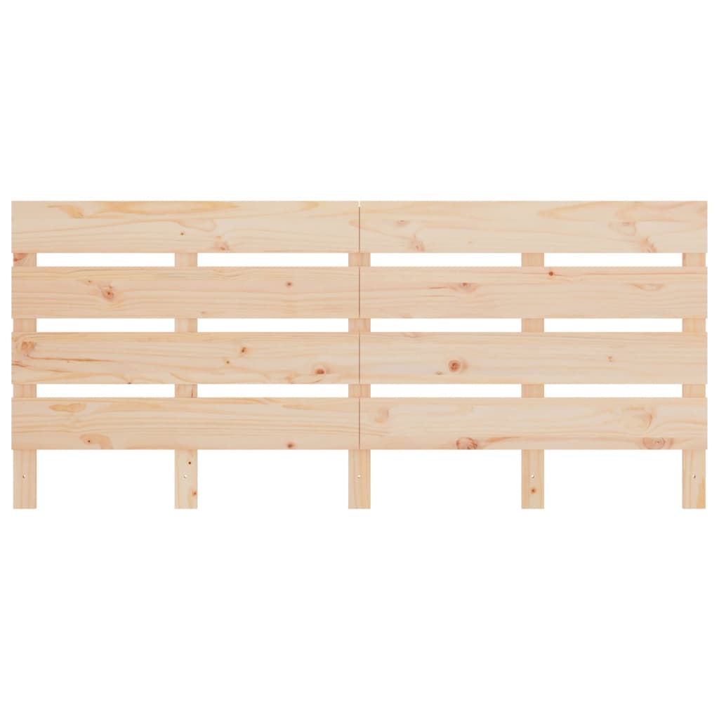 vidaXL Headboard 120x3x80 cm Solid Wood Pine