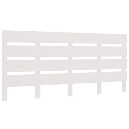 vidaXL Headboard White 180x3x80 cm Solid Wood Pine
